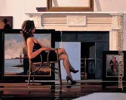 Jack Vettriano The Model and the Drifter